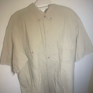 World Wide Sportsman Men’s Short Sleeve Fishing Shirt –L